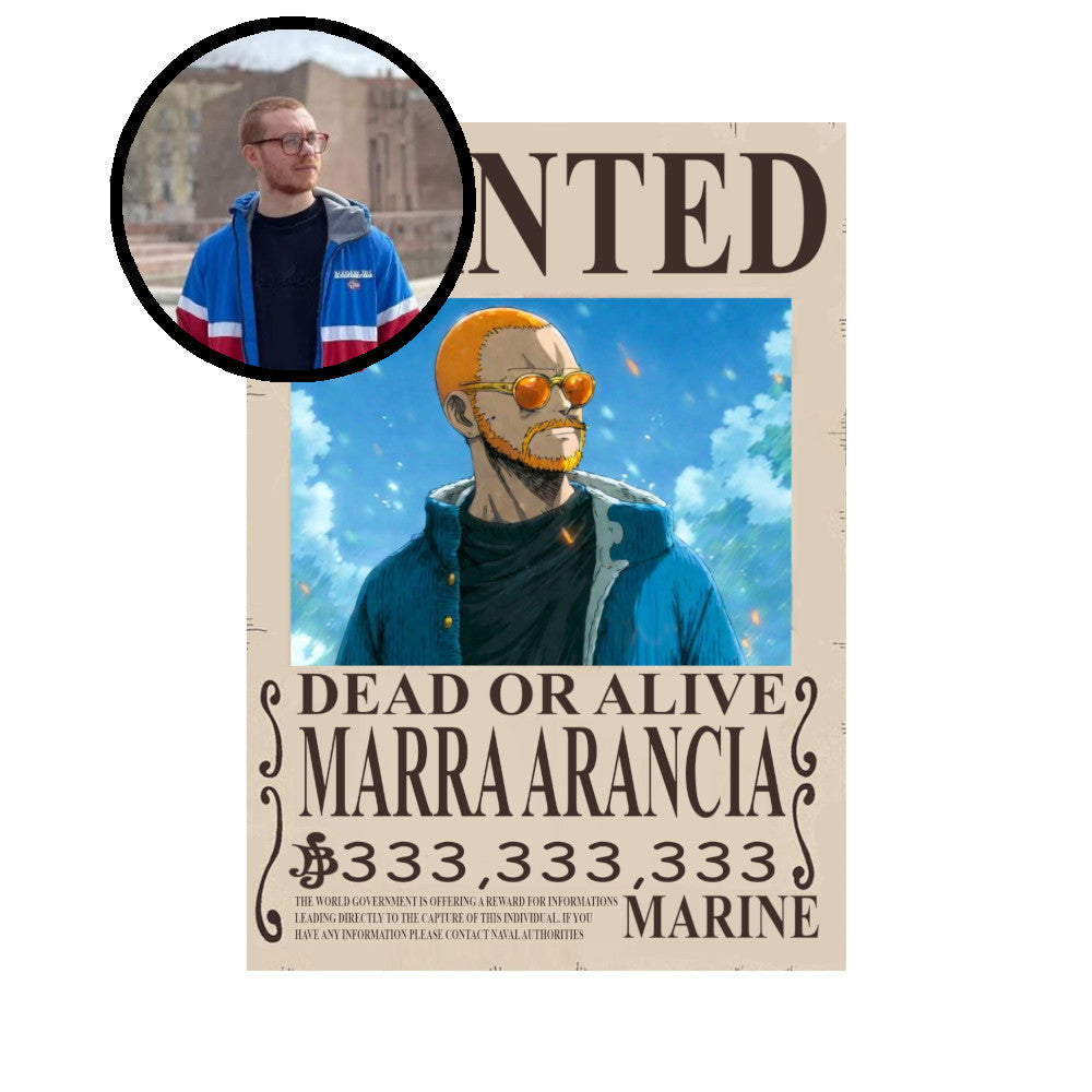 Wanted Poster Custom - Ritratto