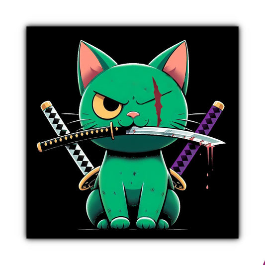 Cat-ana Sticker