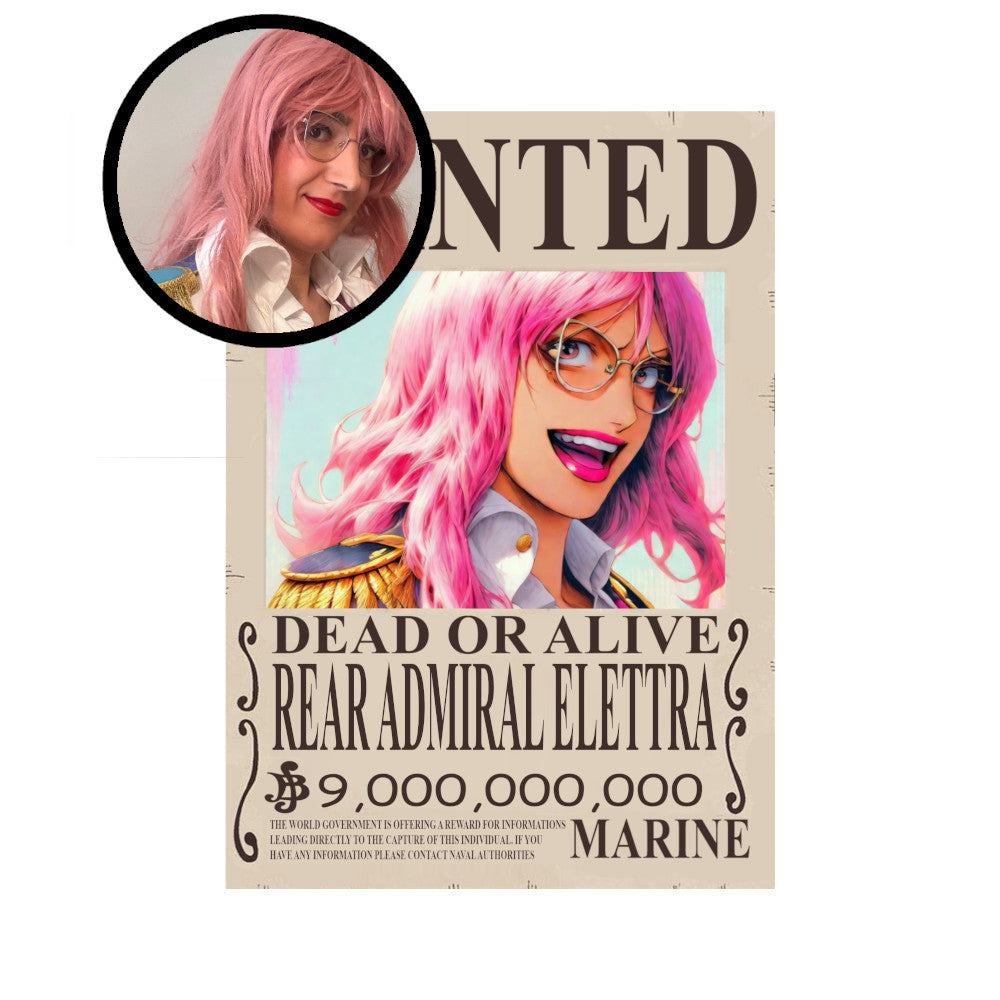 Wanted Poster Custom - Ritratto